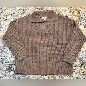 Haven Well Within Button Henley Sweater XS